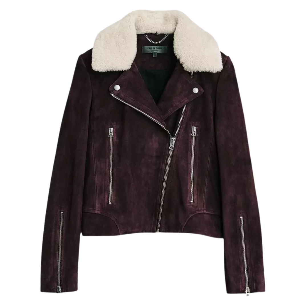 Rag & Bone Mack Suede Jacket