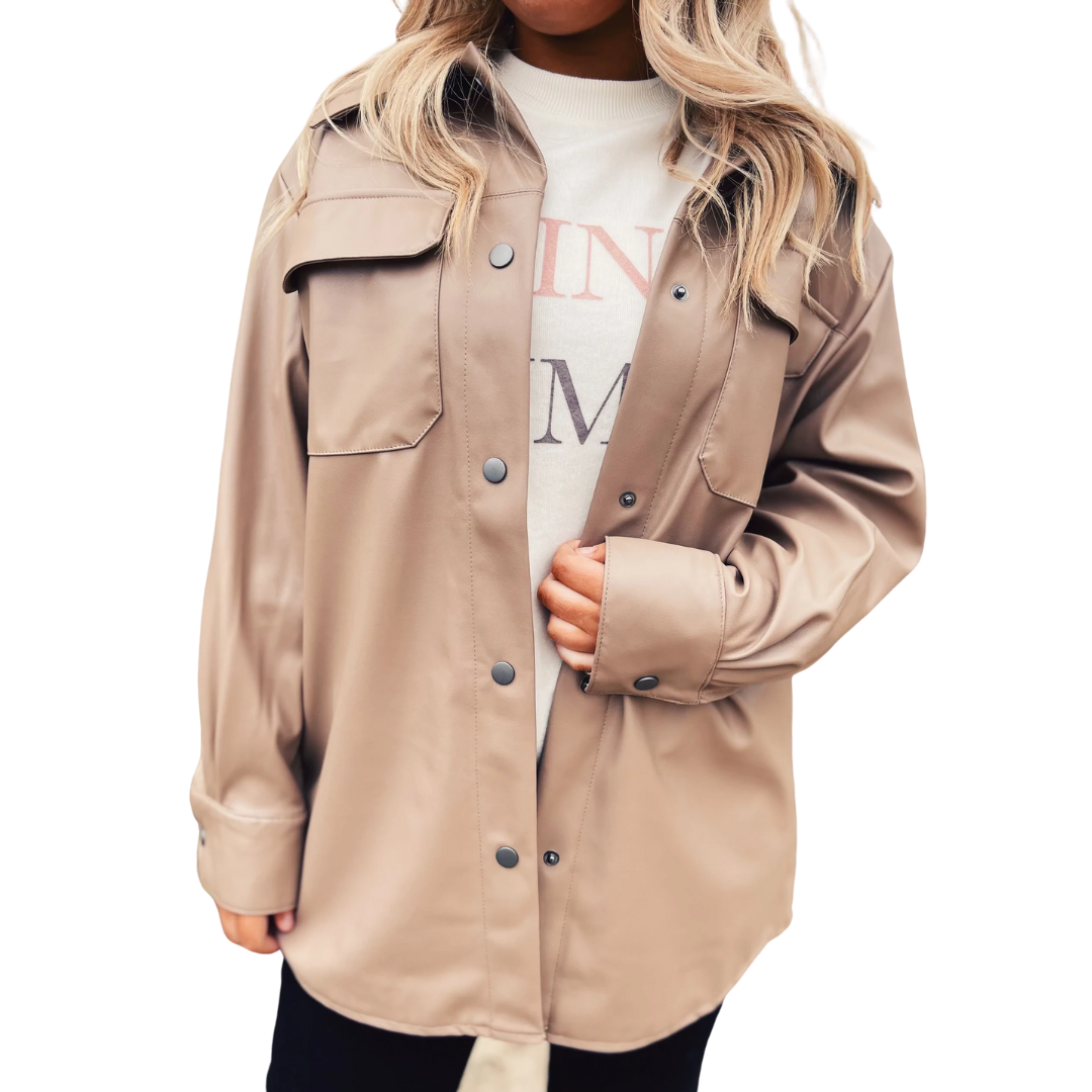 Steve Madden Oversized Shirt Jacket