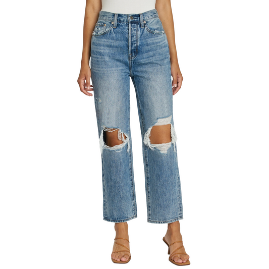 Pistola Cassie Crop Jeans in Blossom