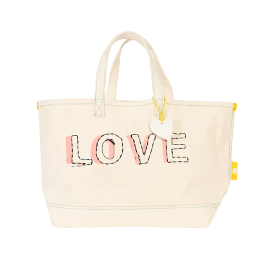 Kerri Rosenthal Too Da Loo Canvas Tote Bag