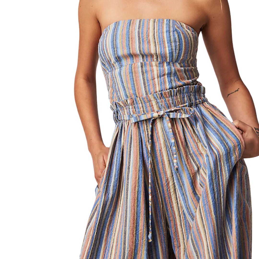 Free People Roaming Shores One-Piece Jumpsuit