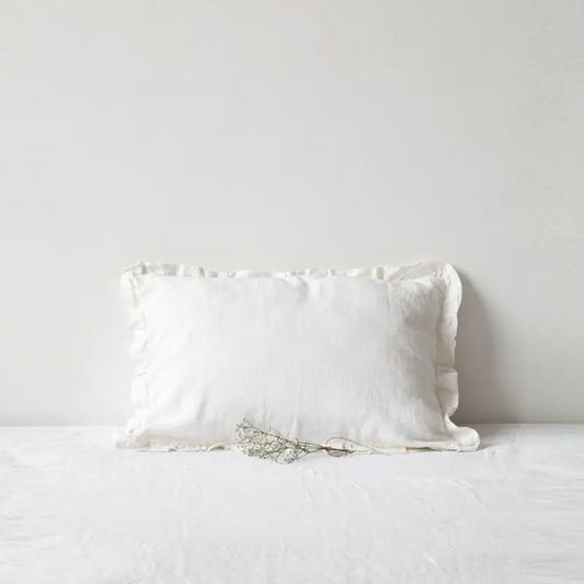 Linen Tales Frilled Pillowcase