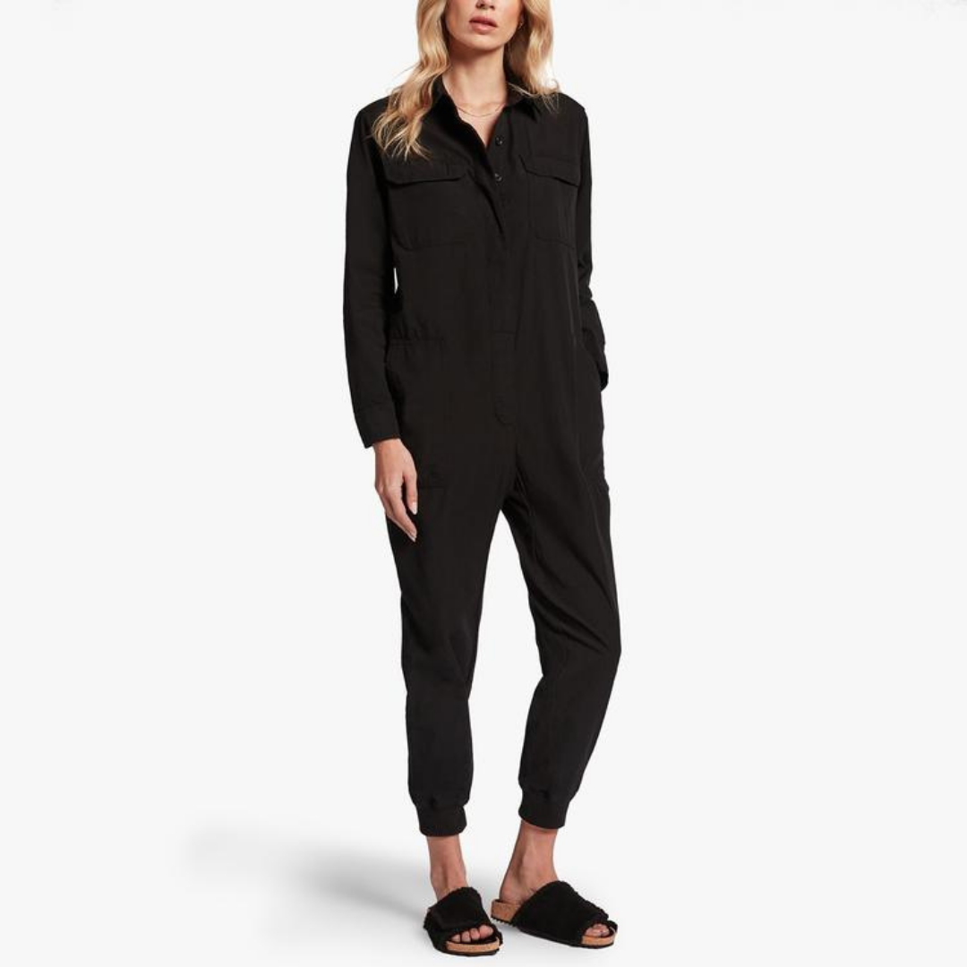 James Perse Cotton Utility Jumpsuit