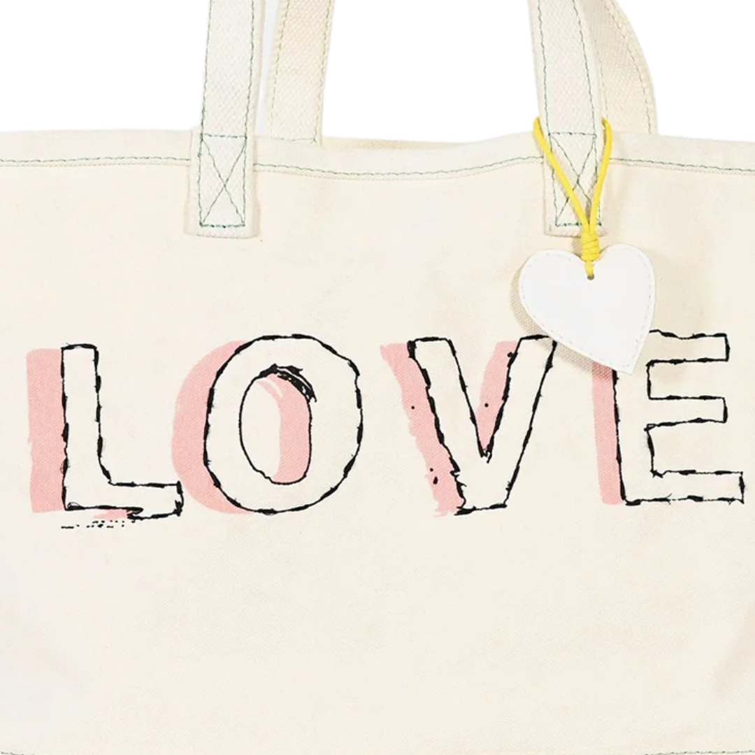 Kerri Rosenthal Too Da Loo Canvas Tote Bag