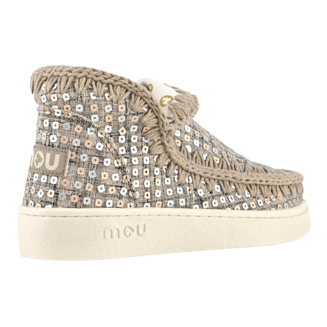 Mou Summer Eskimo Woven Textile Sneakers