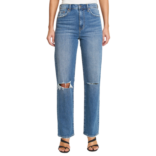 Pistola Cassie Super High Rise Straight Jean