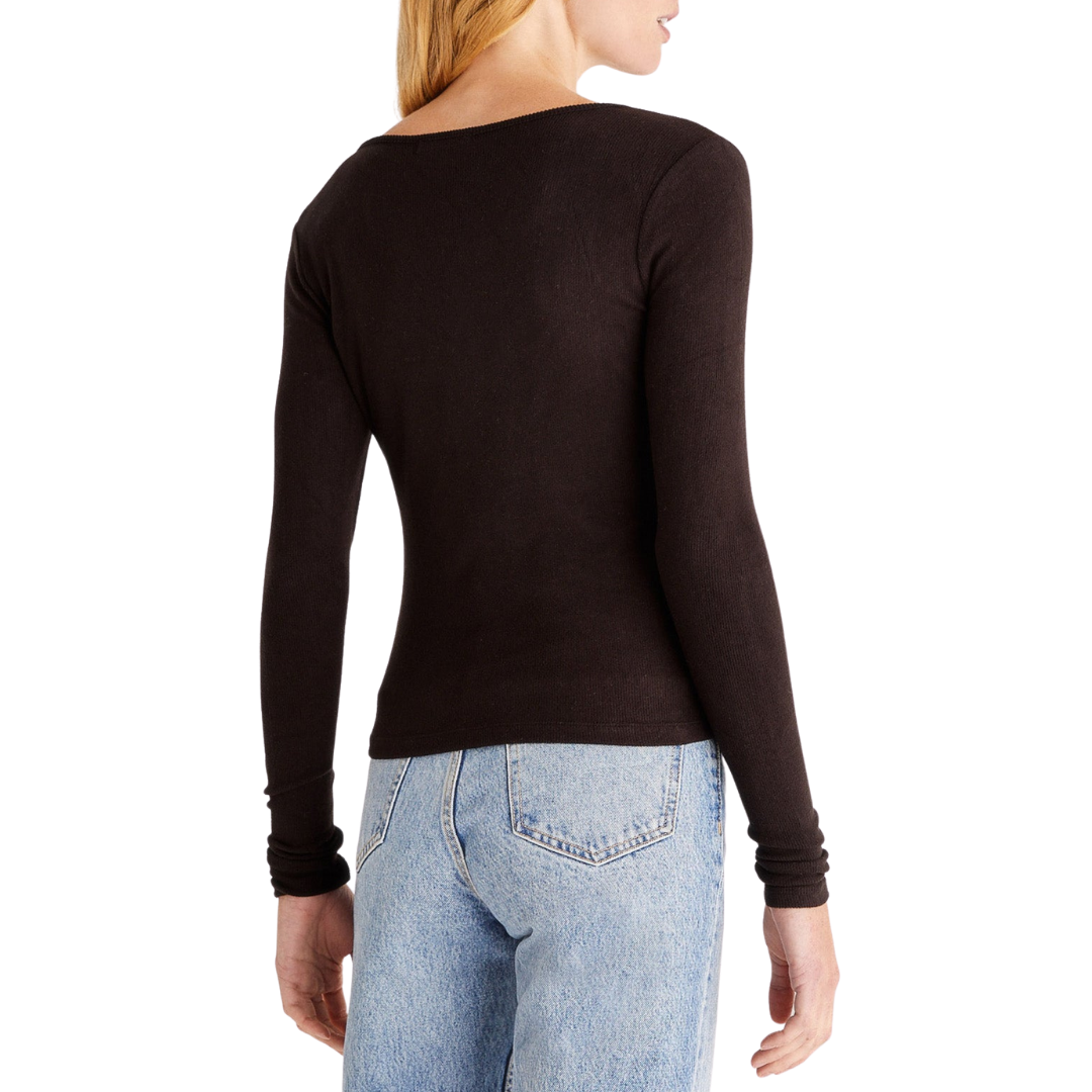 Z Supply Sonya Brushed Rib Top