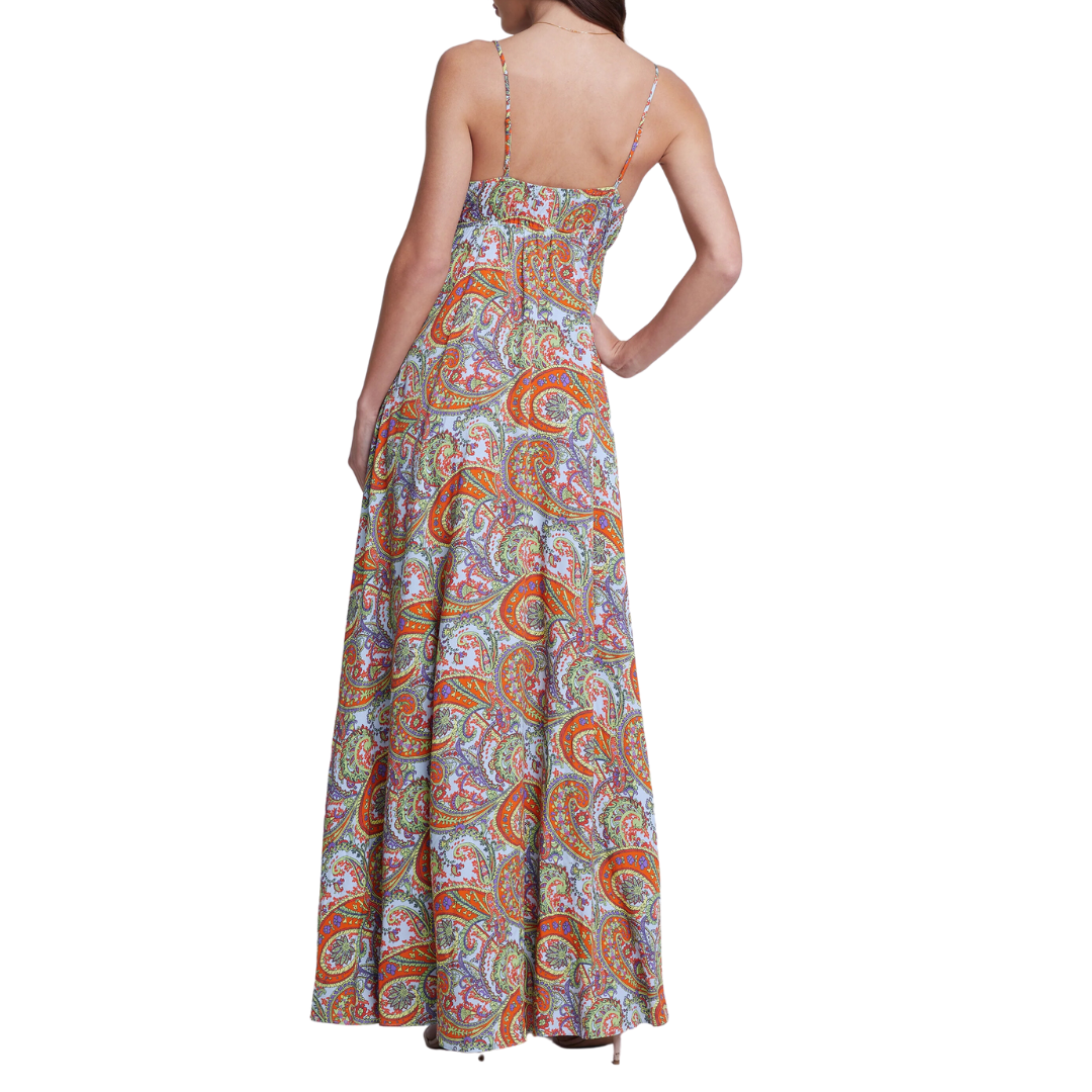 L'Agence Stefani Maxi Dress