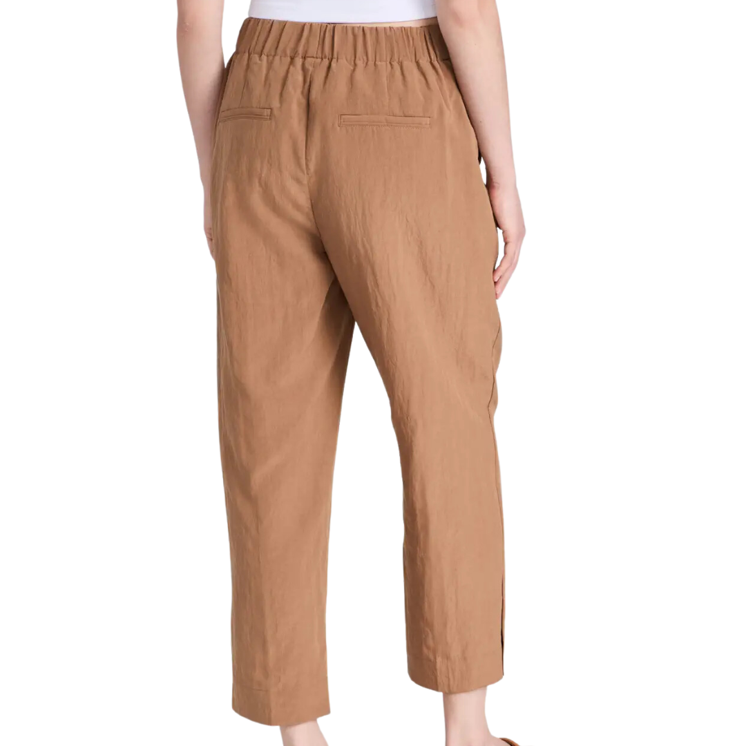 Vinci Mid-Rise Pleated Pants