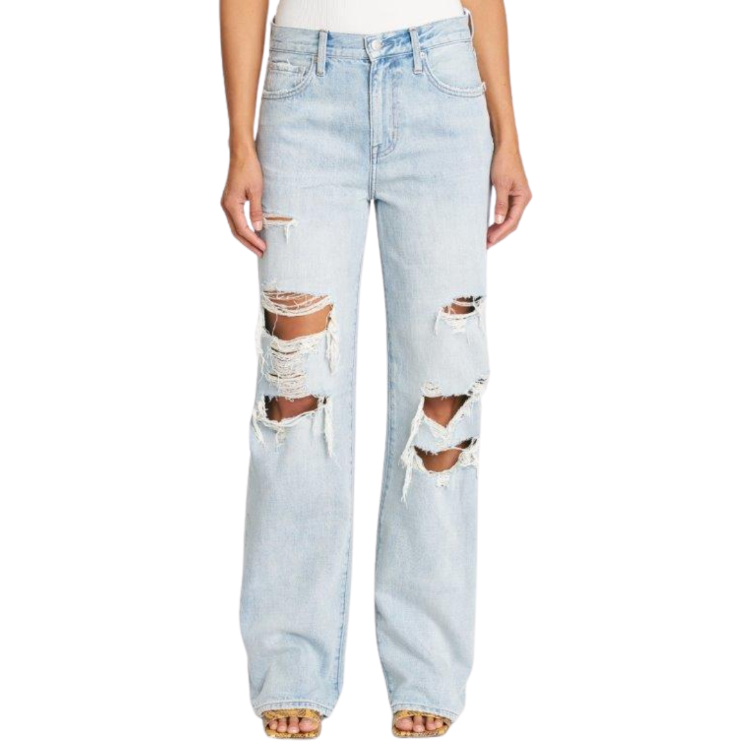 Pistola Bobbie Mid Rise Loose Straight Leg Jeans