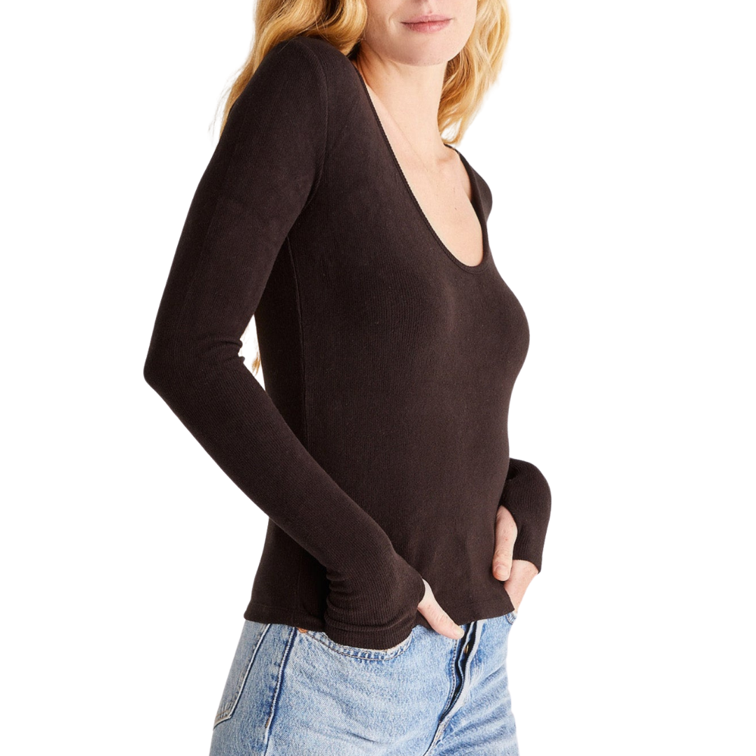 Z Supply Sonya Brushed Rib Top