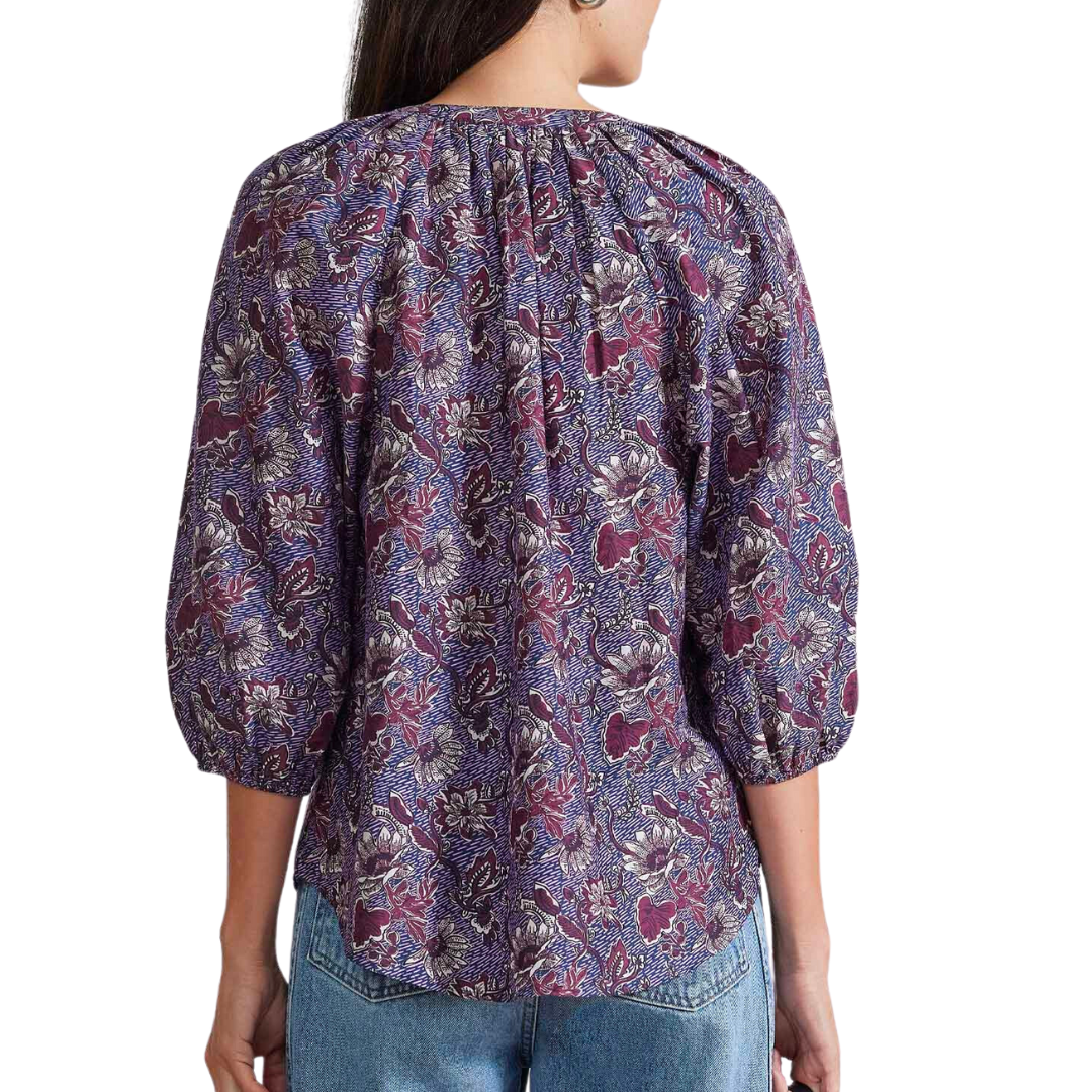 Apiece Apart Mitte Floral Blouse