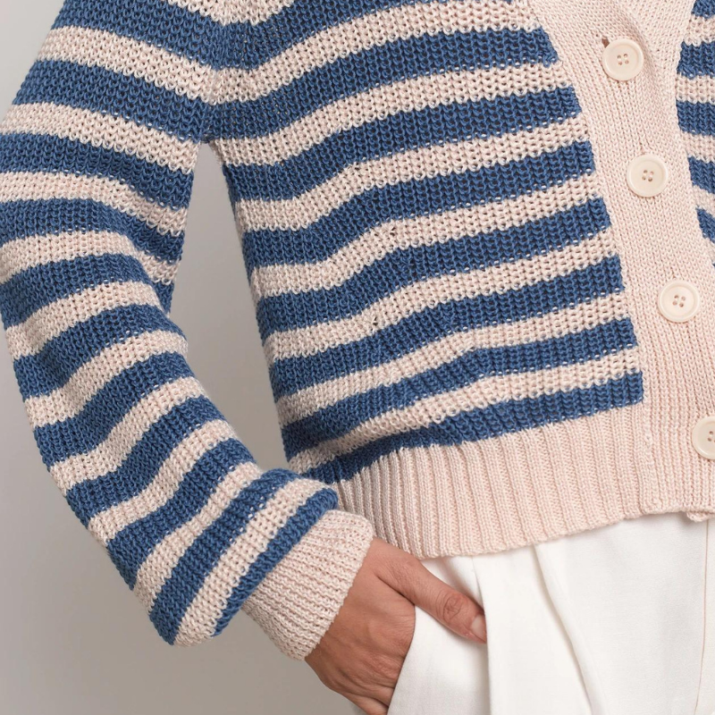 Eleven Six Isla Striped Cardigan