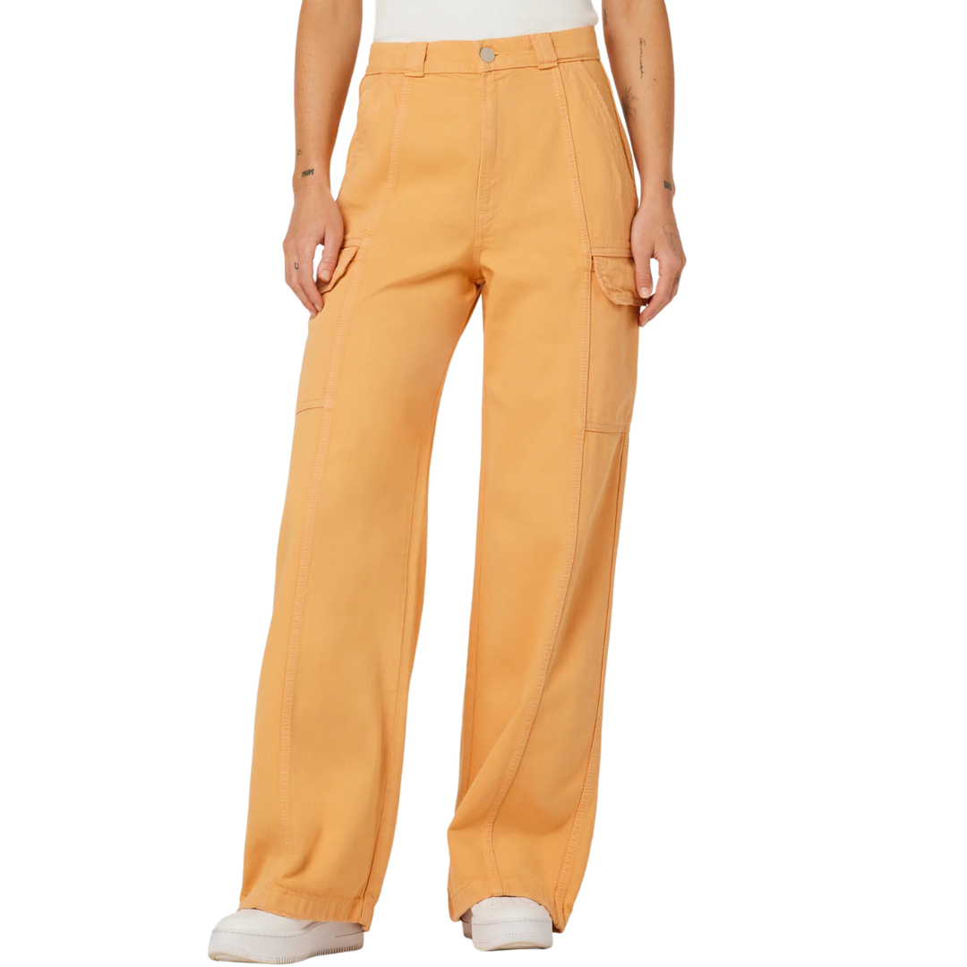 Hudson High-Rise Wide Leg Cargo Pants