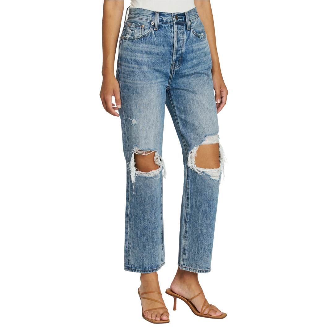 Pistola Cassie Crop Jeans in Blossom