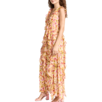 Misa Chiffon Claudita Maxi Dress
