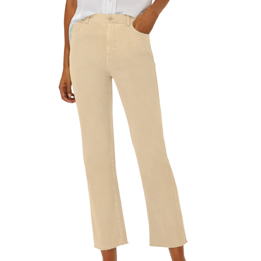 Ecru La Cienega Straight Leg Jeans