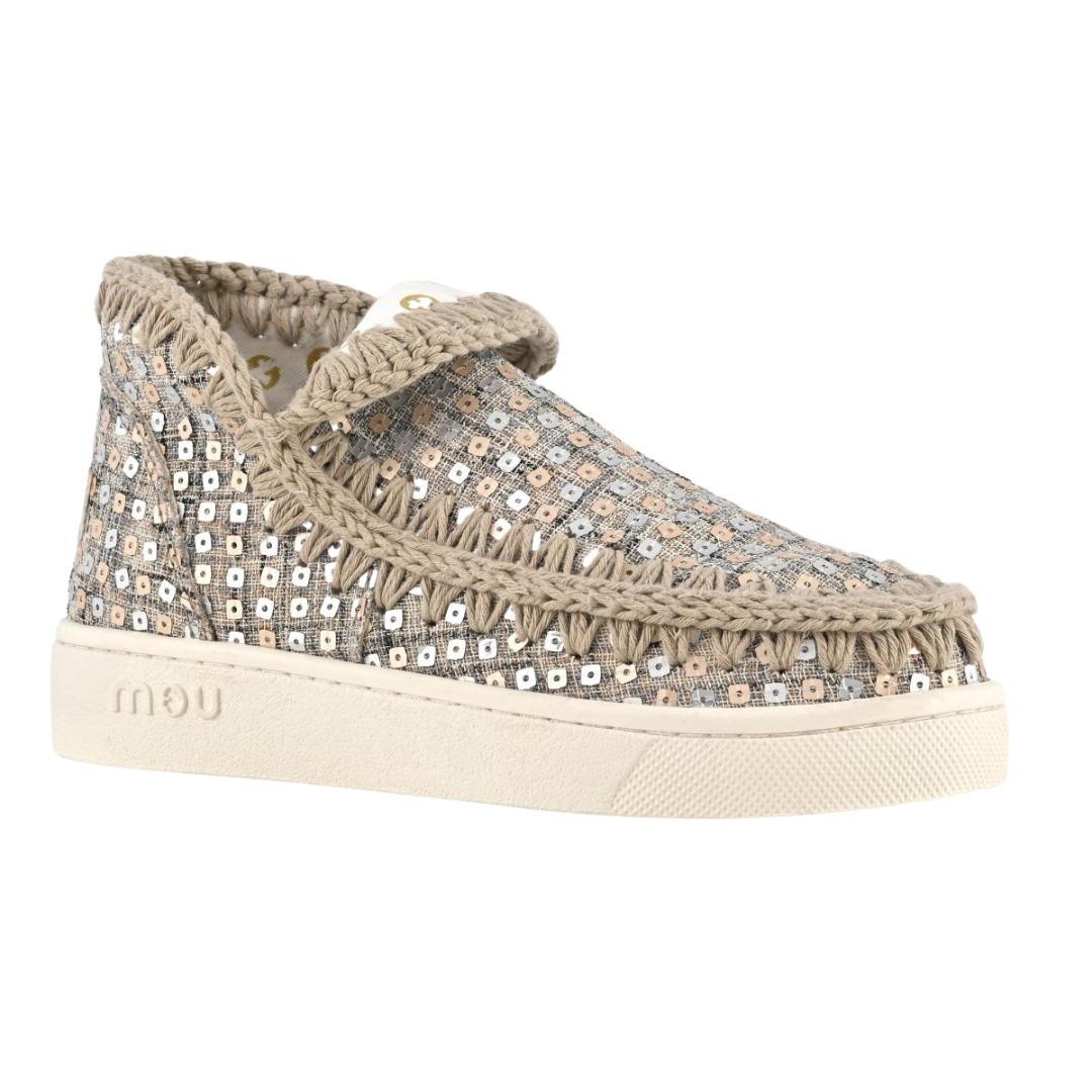 Mou Summer Eskimo Woven Textile Sneakers