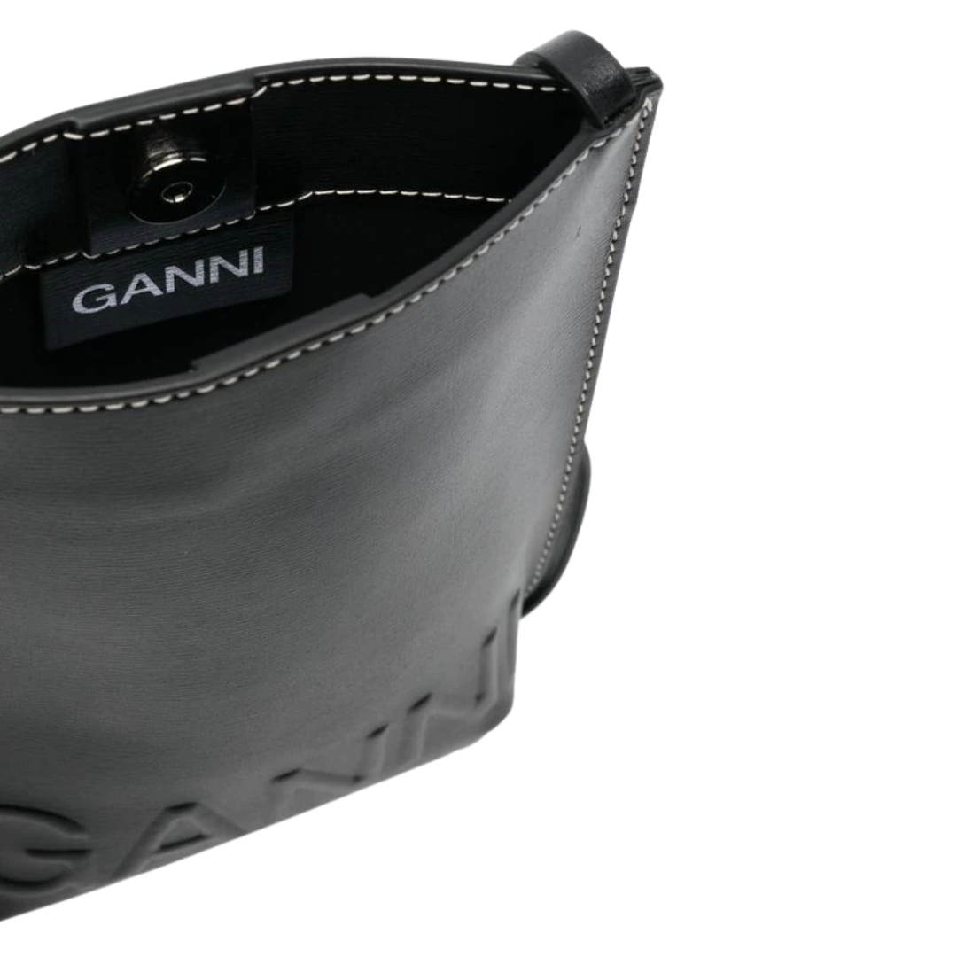 Ganni Mini Crossbody Logo Bag