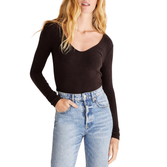 Z Supply Sonya Brushed Rib Top