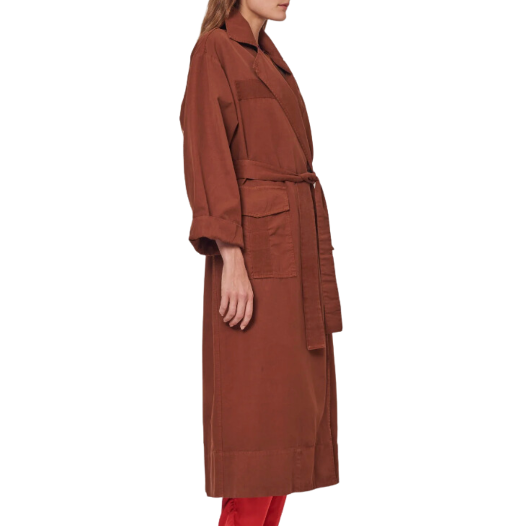 Raquel Allegra Aster Trench Coat