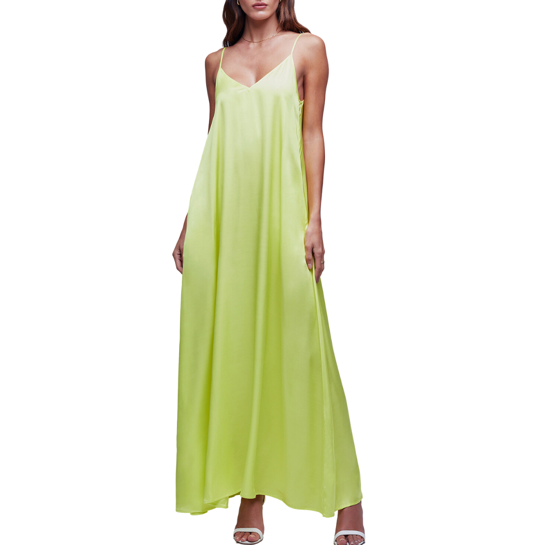 L'Agence Hartley Trapeze Maxi Dress