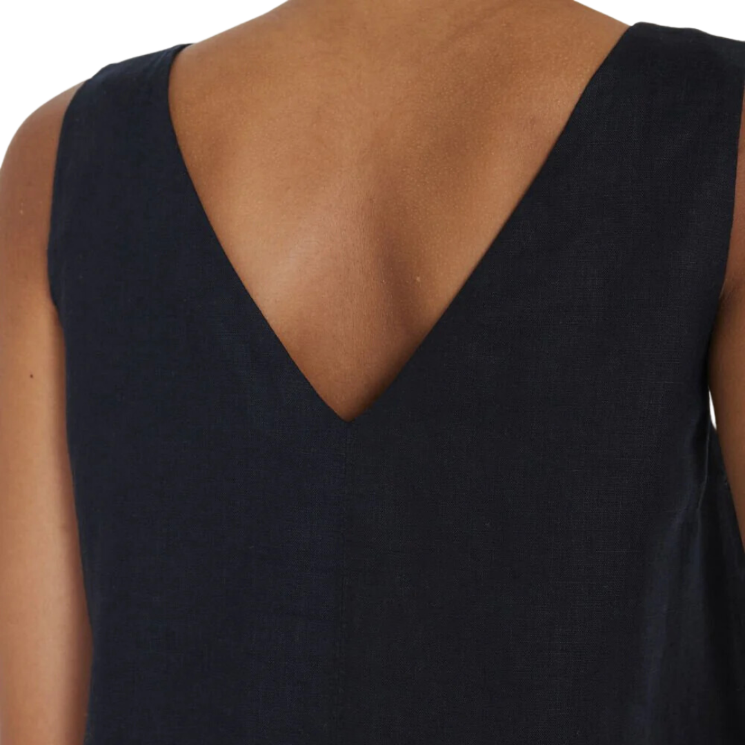 Not Monday Julia Linen Tank