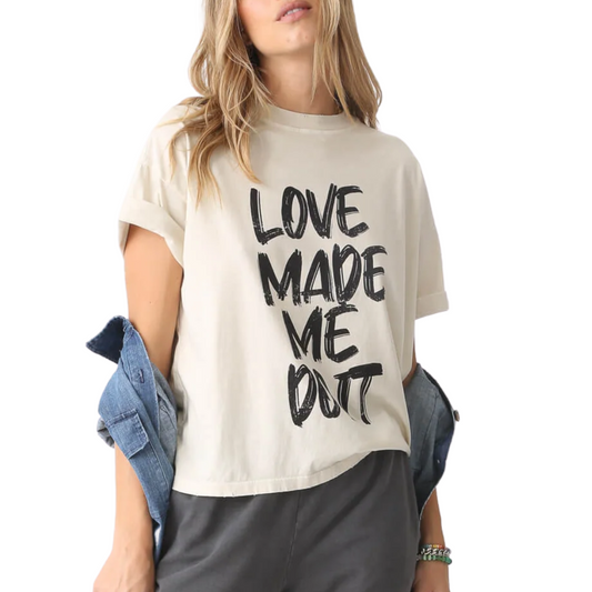 Electric & Rose "Love Made Me Do It" Monica Tee