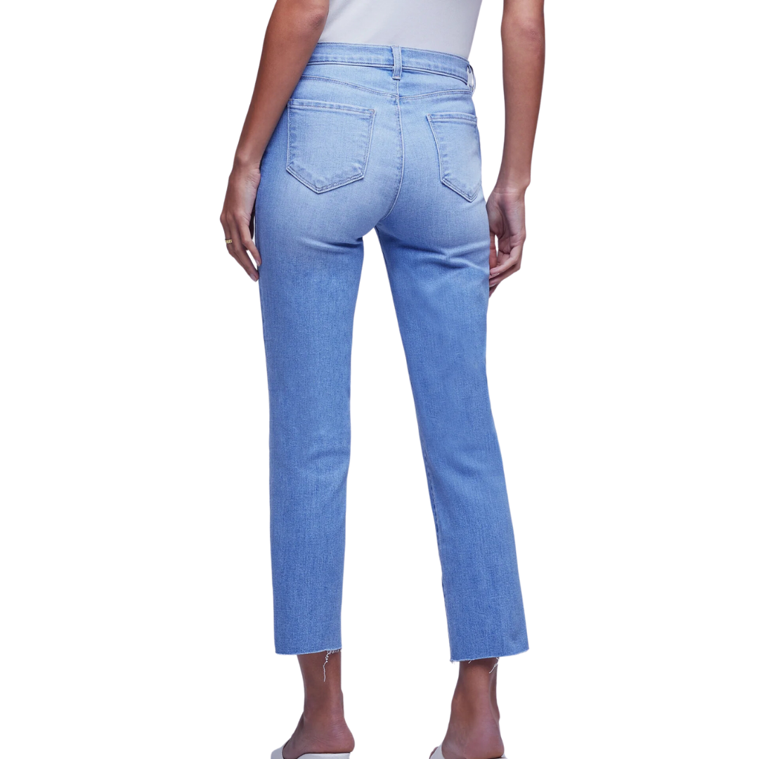 L'Agence Sada Slim Straight Jeans