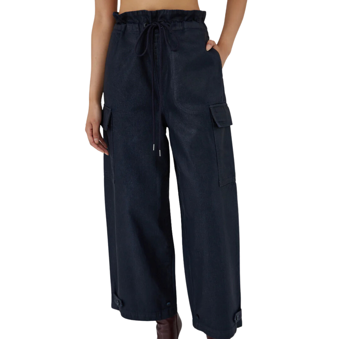 Moussy Adelaide Denim Cargo Pants