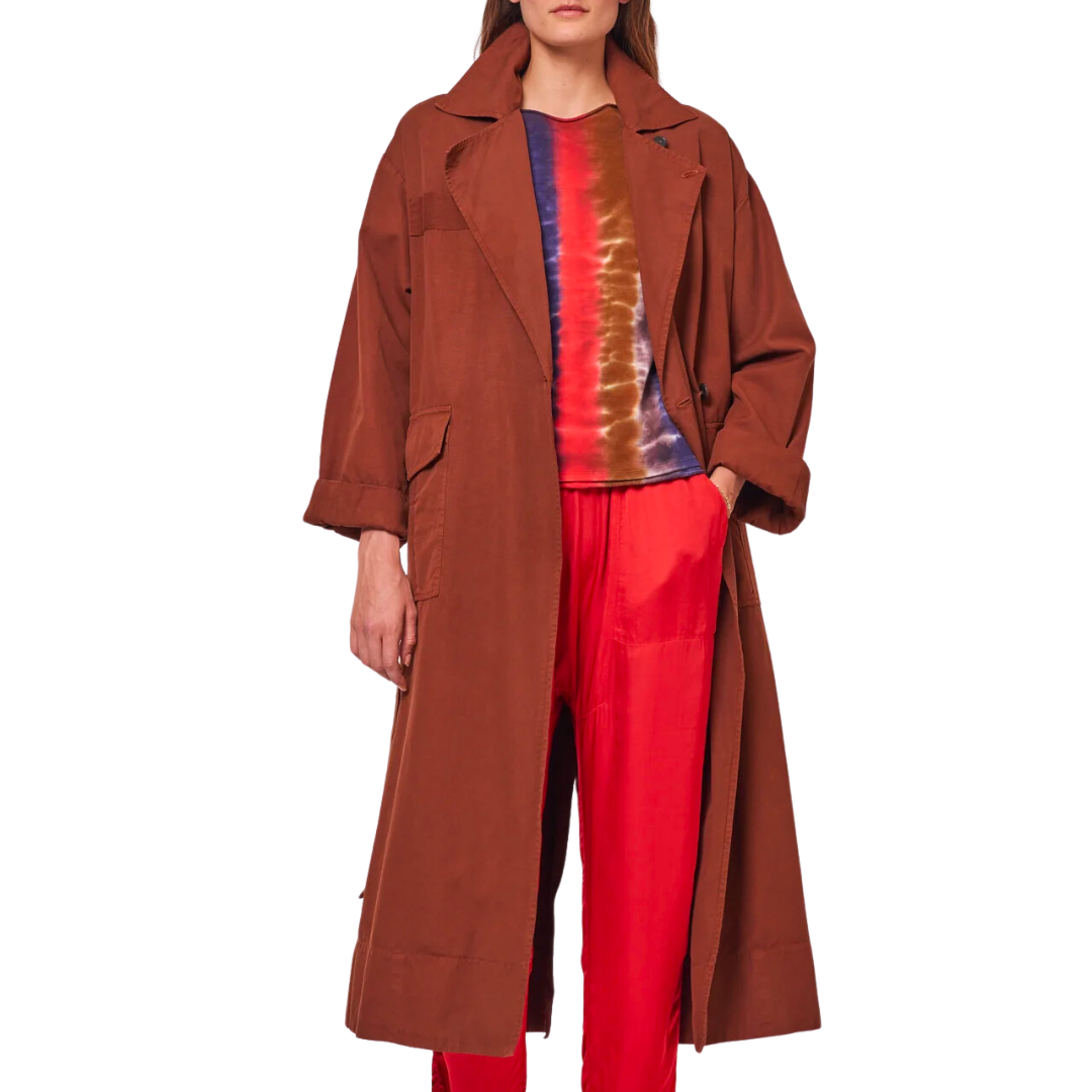 Raquel Allegra Aster Trench Coat