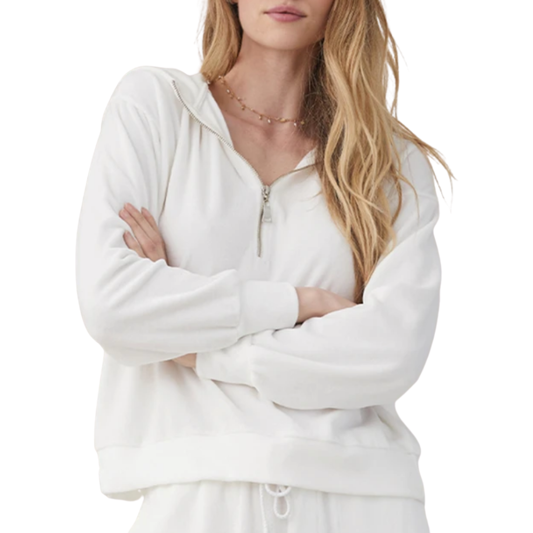 Bella Dahl Zipper Hoodie