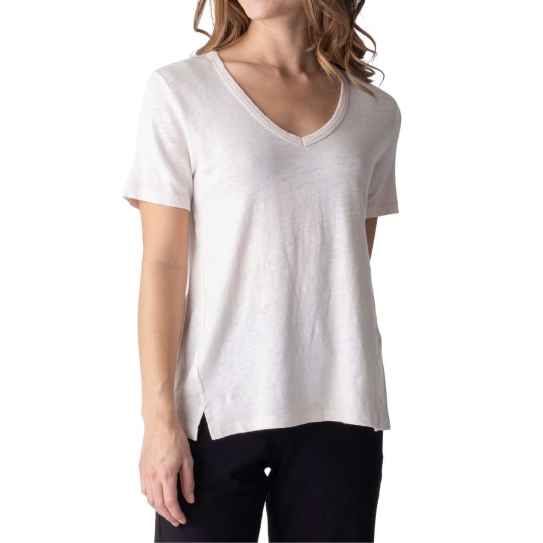 Margaret O'Leary V Neck Tee