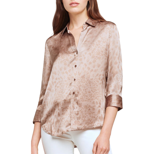 L'Agence Silk Dani Blouse