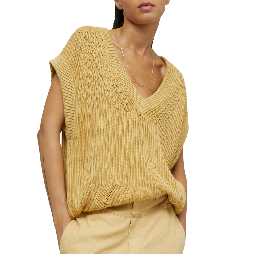 Closed Organic Cotton Sleeveless Sweater