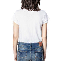 Zadig & Voltaire Skinny Strass Stars Tee