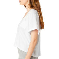 Beyond Yoga Deep V Pocket Tee