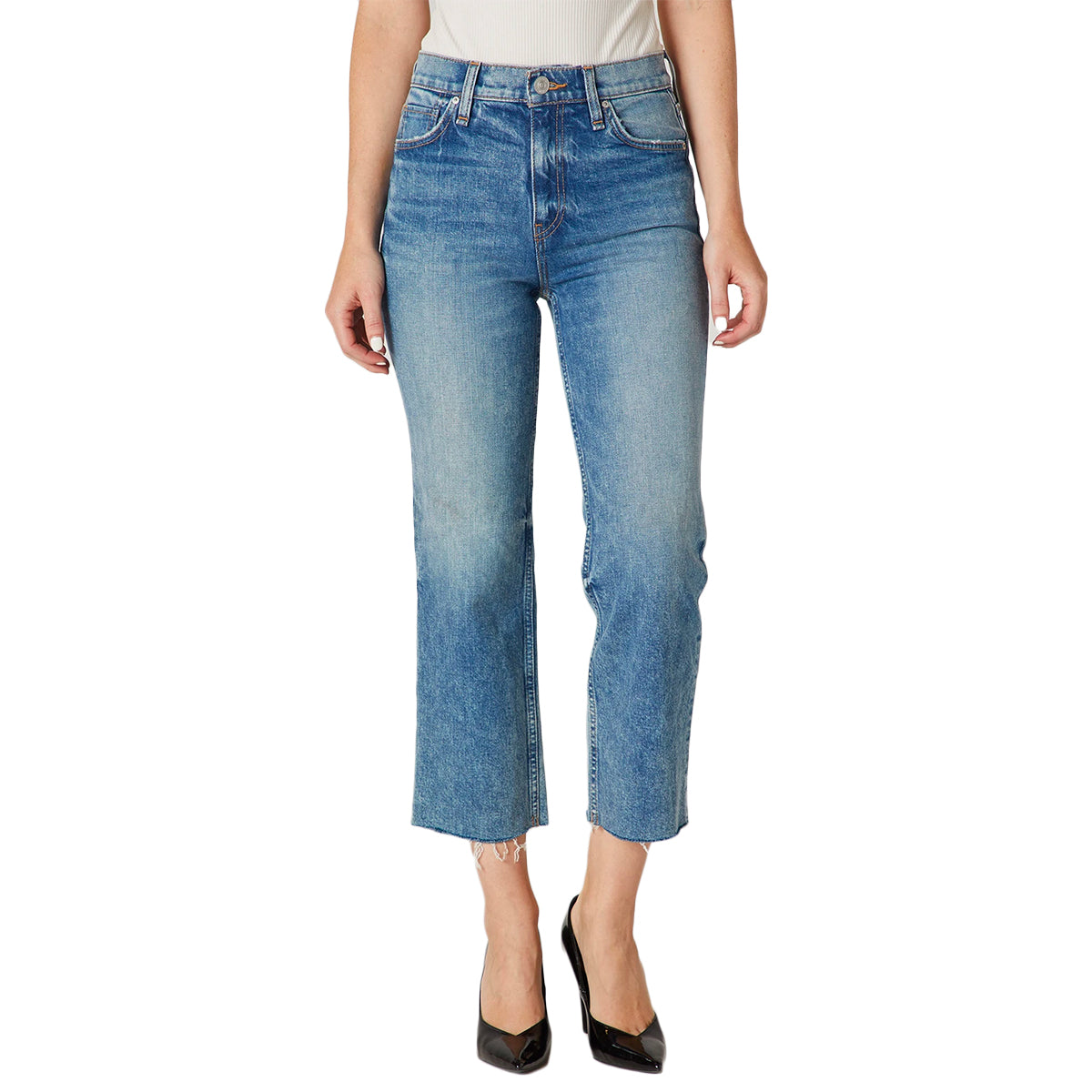 Hudson Remi High Rise Straight Leg Jeans