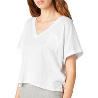 Beyond Yoga Deep V Pocket Tee