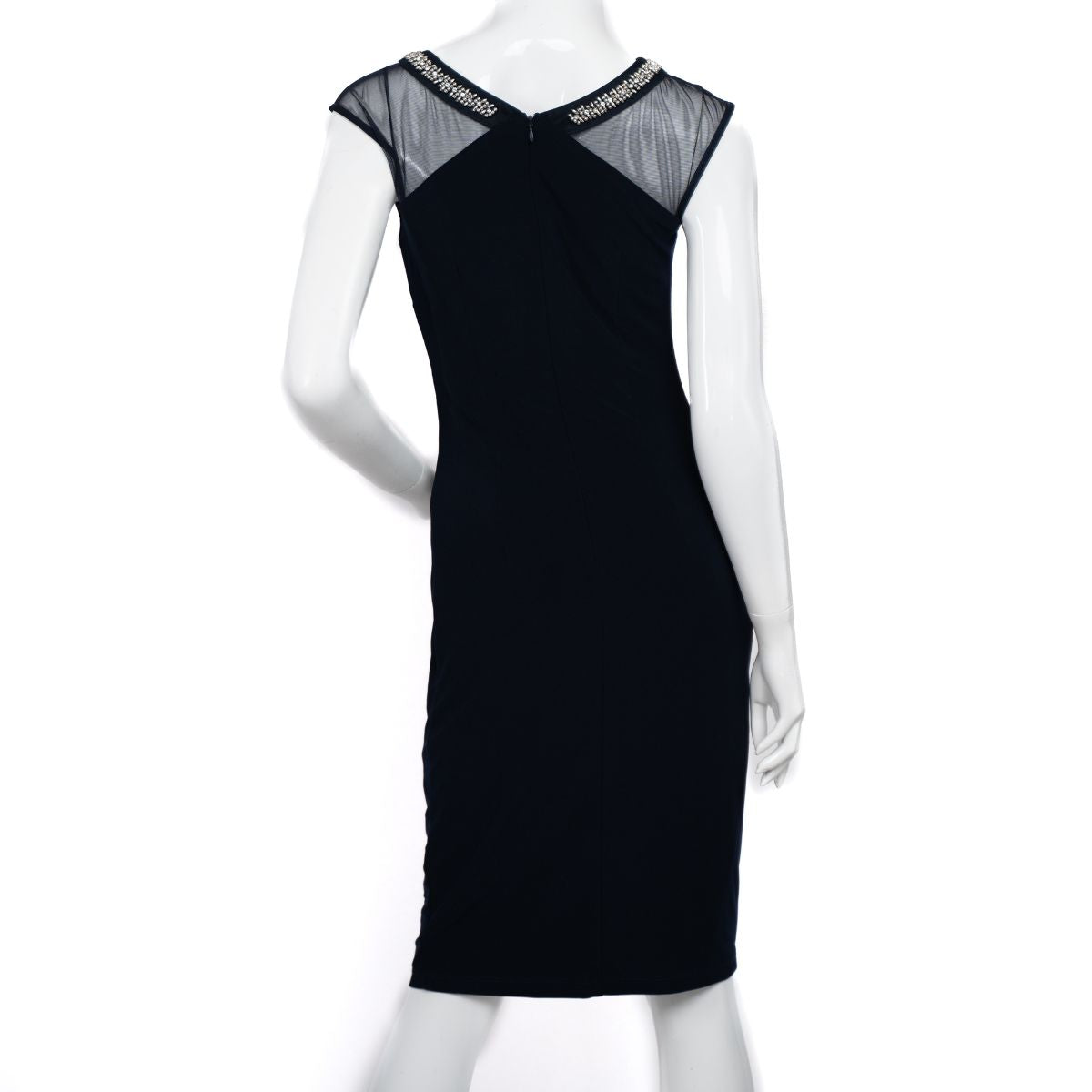 Joseph Ribkoff Jeweled Collar Dress