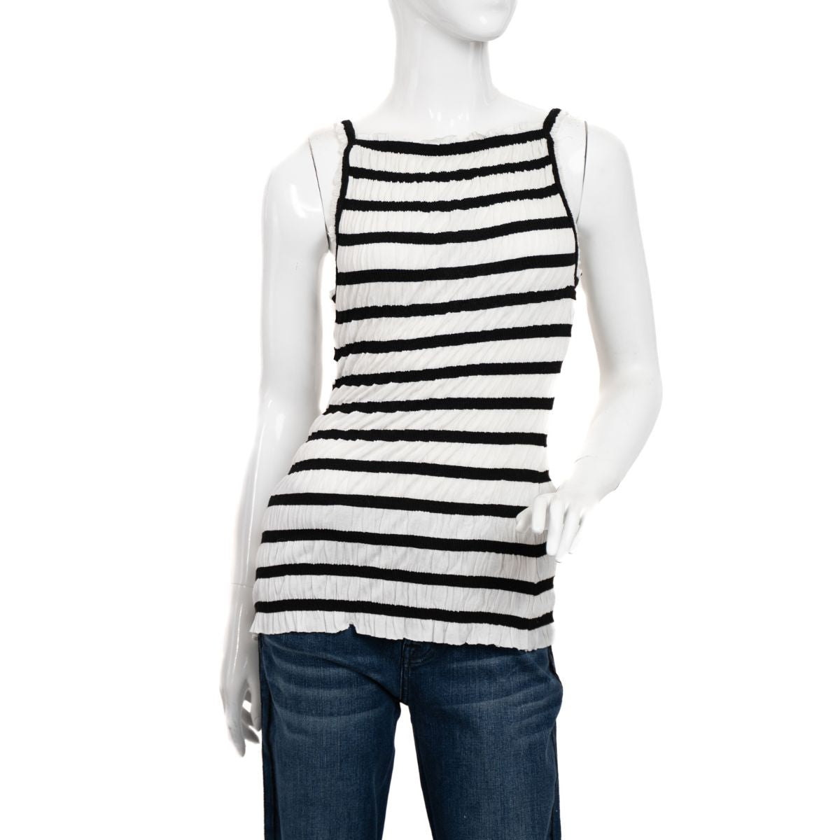 Bailey 44 Custard Tart Striped Tank Top