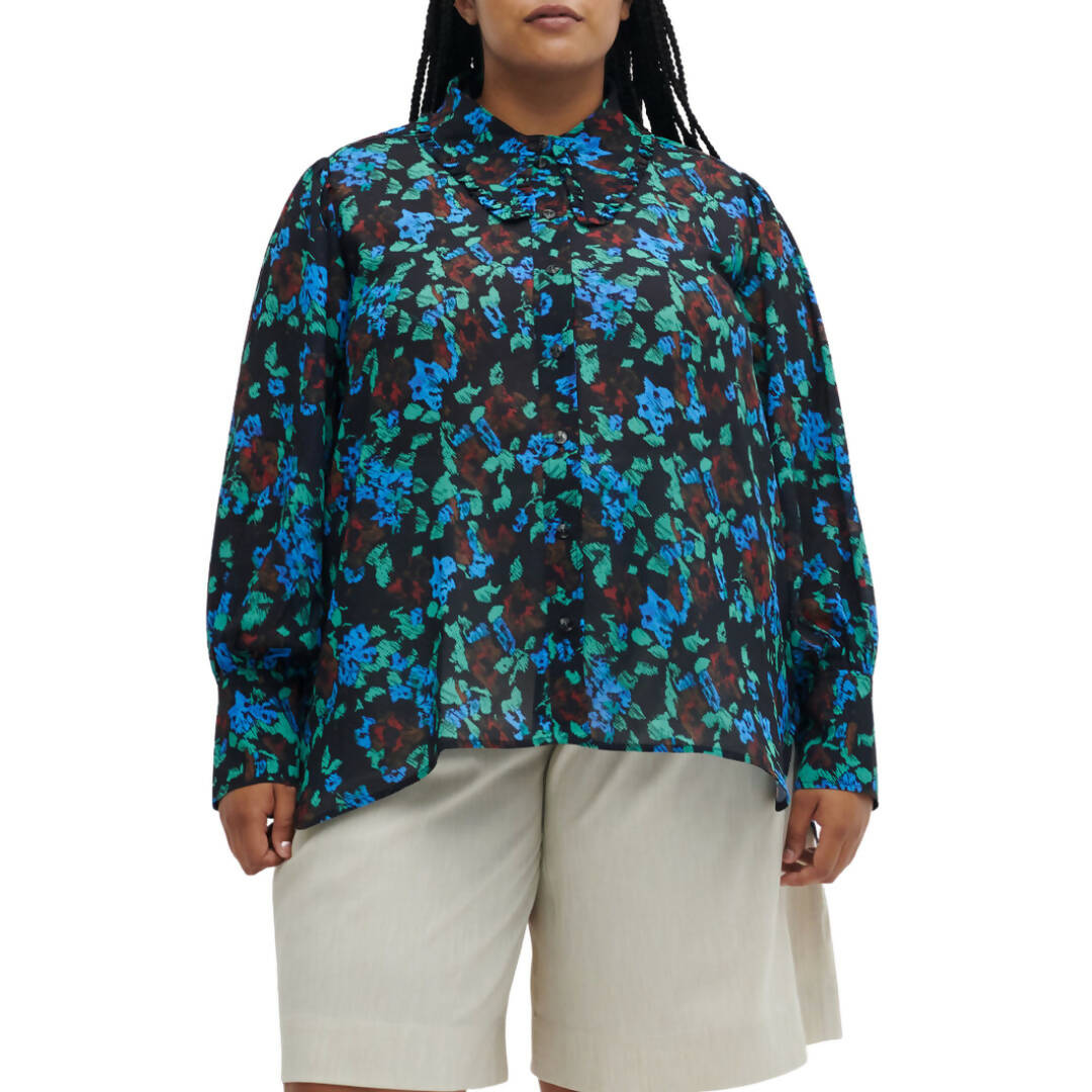 Ganni Puff Sleeve Shirt