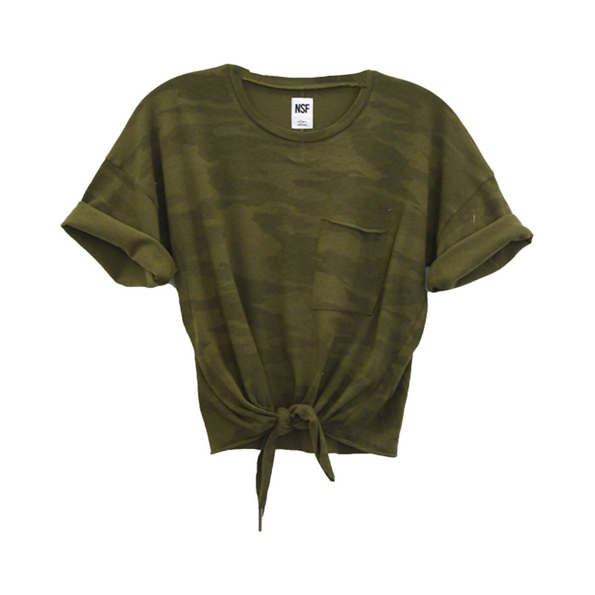 NSF Arlene Front Tie Tee