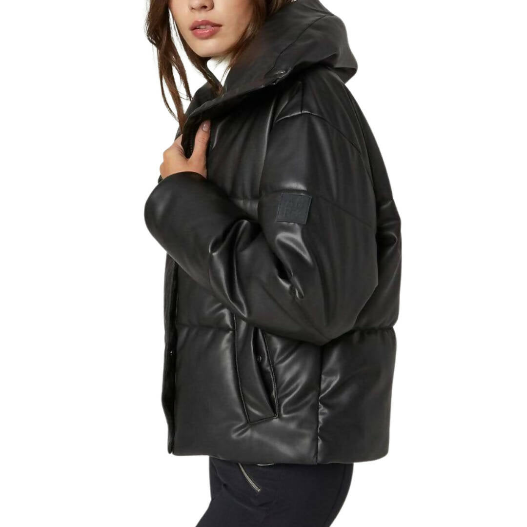 Alp-N-Rock Leather Peak Puffer Jacket