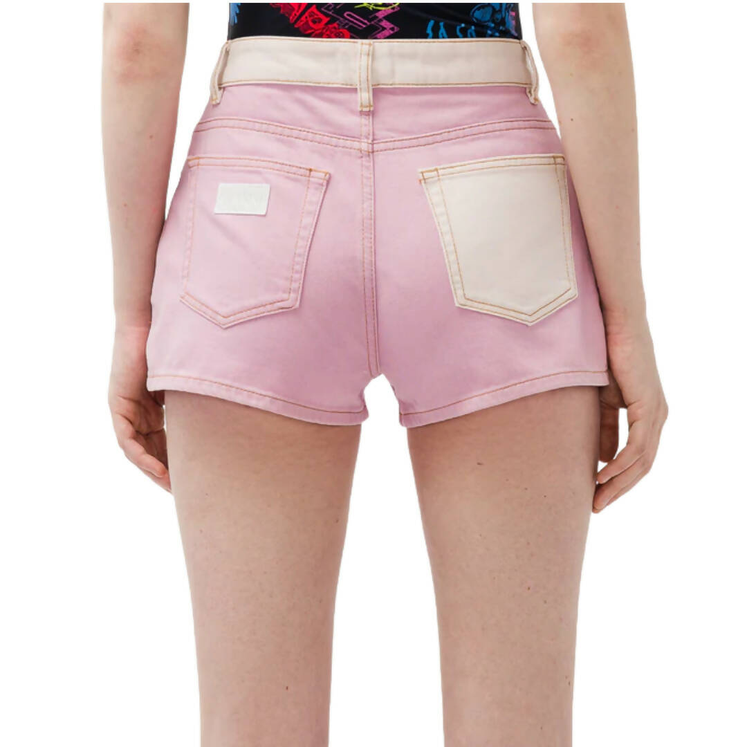 Ganni Cutline High Waisted Short