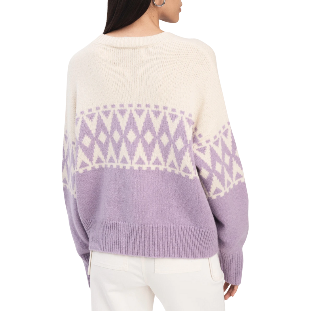 Derek Lam 10 Crosby Bonnie Fair Isle Cardigan