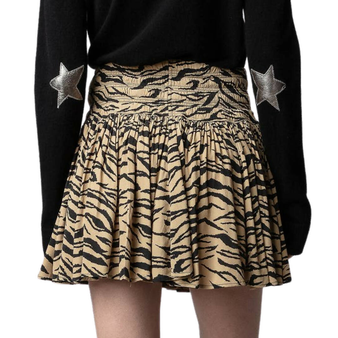 Zadig and Voltaire Jocky Tiger Skirt