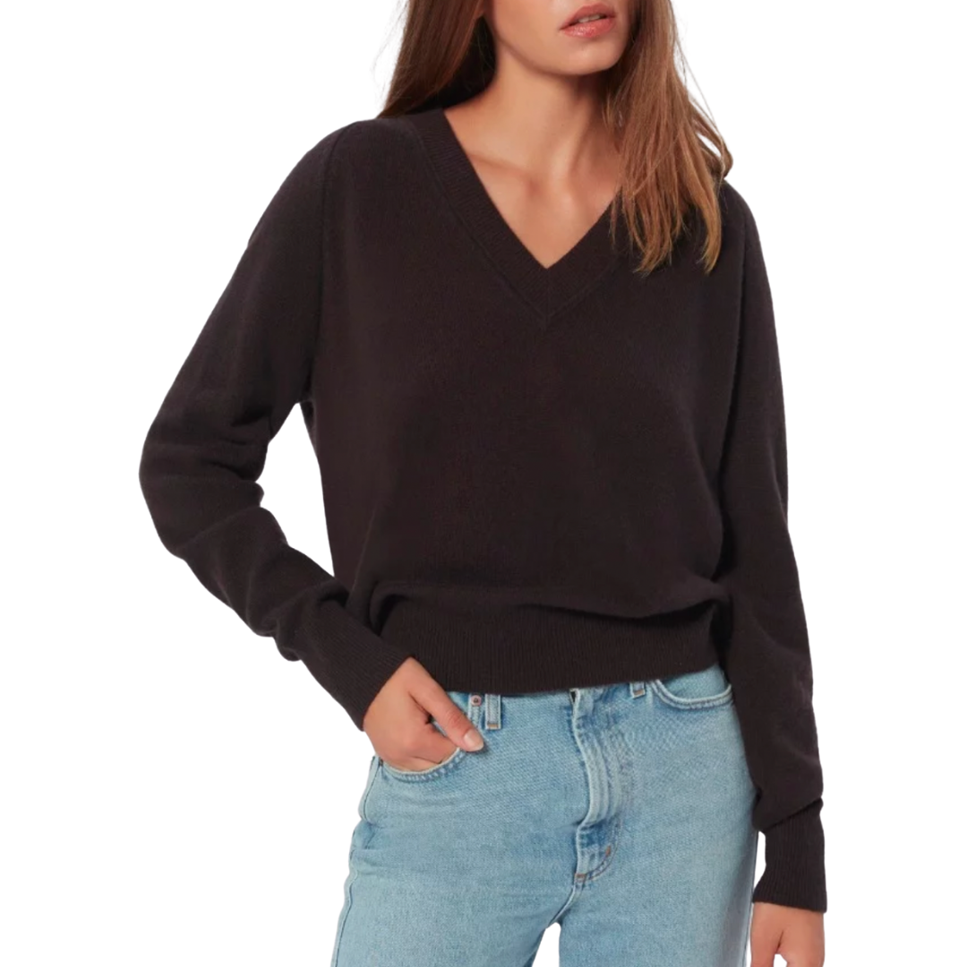 Equipment Madalene Vee Neck Cashmere Sweater