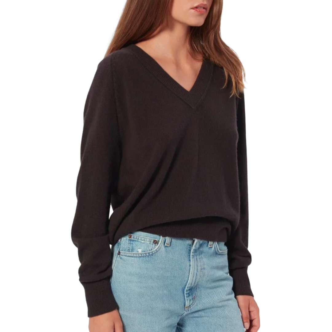 Equipment Madalene Vee Neck Cashmere Sweater