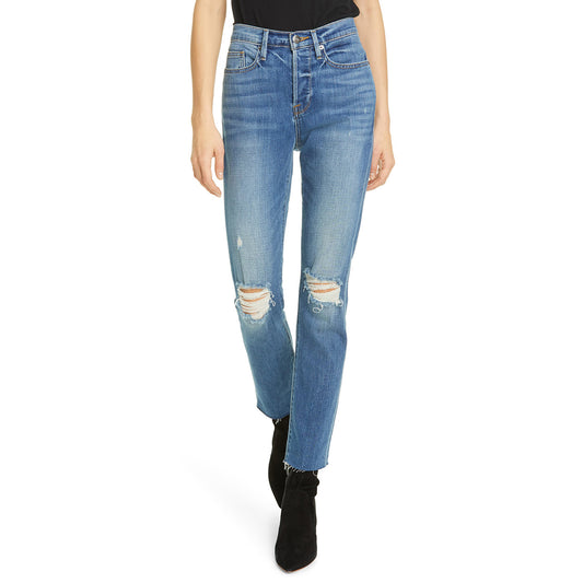 Frame Le Beau Medium Wash Jeans